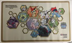 Pokemon 2016 National Championships Competitor Playmat - Image 1