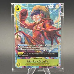 Monkey.D.Luffy OP07-109 Full Art - One Piece Illustration Box Vol. 3 Foil Promo - Image 1