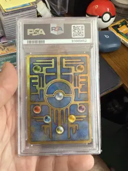 1999 Pokemon Japanese Ancient Mew I "Nintedo" Error PSA 8 NM-MT - Rare Misprint - Image 2
