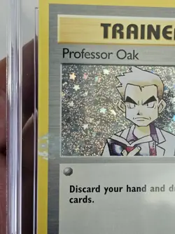 Pokemon CGC 9 Obstruction Error Professor Oak (CLB) 025/034 Classic Holo - Image 2