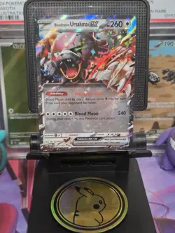 Pokemon TCG Bloodmoon Ursaluna ex 141/167 Scarlet & Violet Twilight Masquerade - Image 1