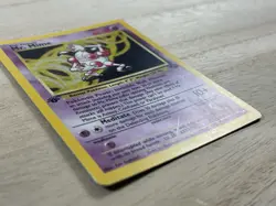 Pokemon TCG Mr. Mime Jungle 6/64 Holo 1999-2000 Wizards Base Set Copyright Holo - Image 2