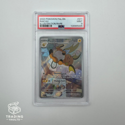 2023 POKEMON PAL EN-PALDEA EVOLVED ILLUSTRATION RARE #211 RAICHU PSA 9 - Image 1