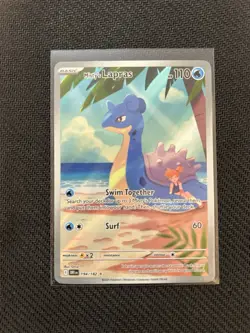 Pokemon TCG Misty's Lapras Destined Rivals 194/182 Mint Condition - Image 1