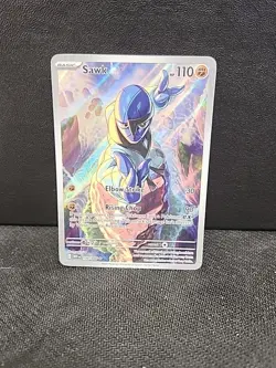 Sawk - 130/086 - Illustration Rare NM, English Pokemon White Flare - Image 1