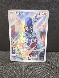 Sawk - 130/086 - Illustration Rare NM, English Pokemon White Flare - Image 2