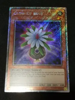 Glow-Up Bulb 1st Edition Platinum Secret Rare RA03-EN245 ~ Yugioh TCG ~ NM/M - Image 1