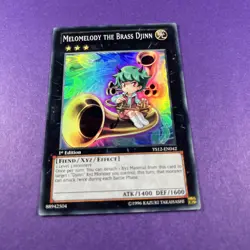Melomelody the Brass Djinn Super Rare Starter Deck: Xyz Symphony YS12-EN042 - Image 1