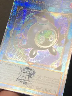 Yugioh Linkuriboh RA04-EN291 Quarter Century Secret Rare 1st Edition Near Mint - Image 3