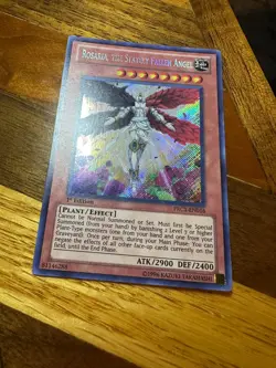 Rosaria, the Stately Fallen Angel PRC1-EN016 1st Edition Secret Rare PL + BONUS - Image 1