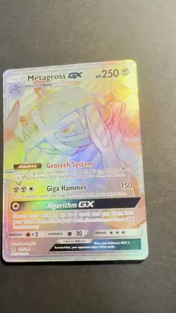 Pokemon TCG Metagross GX (Secret) #157/145 SM - Guardians Rising LP - Image 2