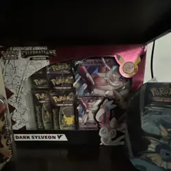 Pokemon Pokemon TCG Celebrations Dark Sylveon V Collection Box plus other stuff - Image 4