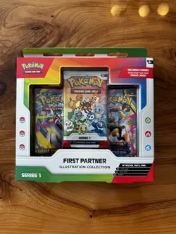 POKEMON TCG MEGA EVOLUTION FIRST PARTNER ILLUSTRATION COLLECTION SEALED BOX W - Image 1