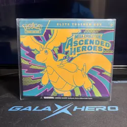 POKEMON MEGA EVOLUTION ASCENDED HEROES FACTORY SEALED CASE ELITE TRAINER BOX ETB - Image 1