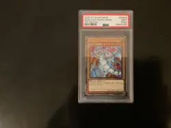 Yu-Gi-Oh Blue-Eyes White Dragon (Quarter Century Secret Rare) RA04-EN002 PSA 9 - Image 1