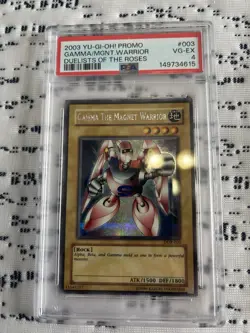2003 GAMMA THE MAGNET WARRIOR DUELISTS OF THE ROSES PROMO #003 YUGIOH - Image 1