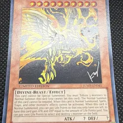 Yu-Gi-Oh! - The Winged Dragon Of Ra - Ultra Rare/ Holo - JUMP-EN045 - Image 4