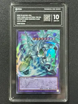 YU-GI-OH! PCG10 FAVORITE HERO SHINING FLARE LOCH-JP004 UR-OF 2026 JAPANESE - Image 1