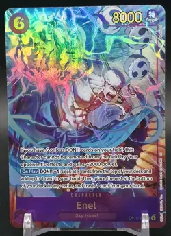 One Piece Enel OP15-118 Alternate Alt Art SEC Adventure on Kami's Island - Image 1