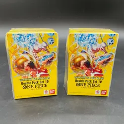 Lot of (2) One Piece TCG OP-15 Adventure On Kami's Island Double Pack Set 10 - Image 1