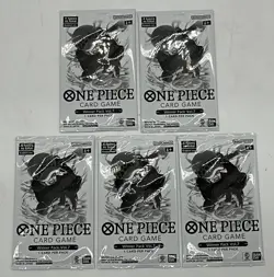 Lot of (5) One Piece TCG Winner Pack Vol.7 English Version SEALED - Image 1