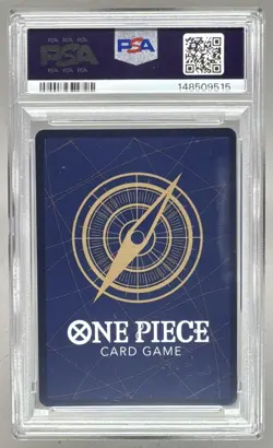 148509515 Shirahoshi 2024 One Piece The Best #OP05-082 Jolly Roger Foil PSA 9 - Image 2