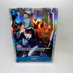 Sabo OP15-046 Super Rare Adventure on Kami's Island One Piece Foil Near Mint - Image 1