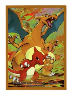 Kanto Big 3 Evolution Line ver.2 FULL SET Individual Card Sleeve Pokemon Japan - Image 3