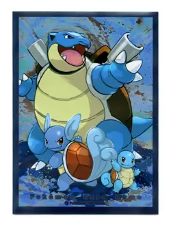 Kanto Big 3 Evolution Line ver.2 FULL SET Individual Card Sleeve Pokemon Japan - Image 4