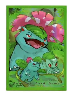 Kanto Big 3 Evolution Line ver.2 FULL SET Individual Card Sleeve Pokemon Japan - Image 5