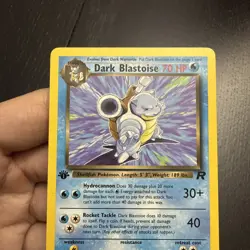 Pokemon Cards Dark Blastoise 20/82 1ST EDITION Team Rocket Rare NM - Image 2