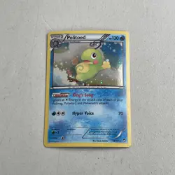 Pokemon TCG 2014 XY Furious Fists Card -- Politoed 18/111 Cosmos Holo - Image 1