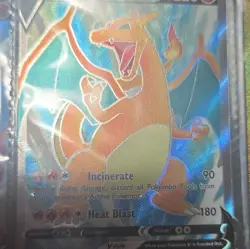 Pokemon Charizard V Full Art Ultra Rare Holo 153/172 Brilliant Stars Card - Image 1
