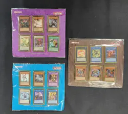 Yugioh 25th Anniversary Metal Pin Sets Purple, Blue, brown or all! Flat $10 ship - Image 1