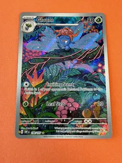 Gloom Holo Illustration Rare SV: Obsidian Flames 198/197 Card Masako Tomii - Image 1