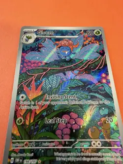 Gloom Holo Illustration Rare SV: Obsidian Flames 198/197 Card Masako Tomii - Image 2