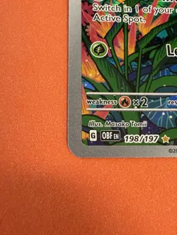Gloom Holo Illustration Rare SV: Obsidian Flames 198/197 Card Masako Tomii - Image 4