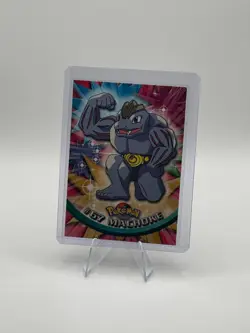 Machoke #67 Topps 1999 Trading card Pokemon TV Animation Edition LP Nintendo - Image 1