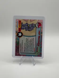 Machoke #67 Topps 1999 Trading card Pokemon TV Animation Edition LP Nintendo - Image 2