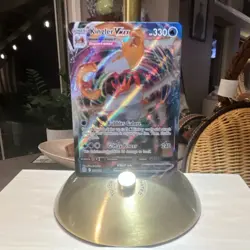 Kingler VMAX 330 HP Holo VMAX Pokemon TCG Standard Size English Card - Image 1