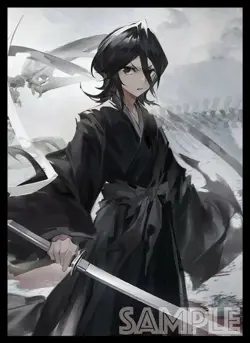 Bleach Kuchiki Rukia doujin Card Sleeve Protector - Image 1