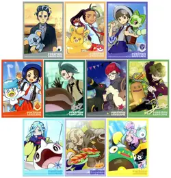 Pokemon Trainer FULL SET Individual Card Sleeves Pokemon Center Japan Originals - Image 1