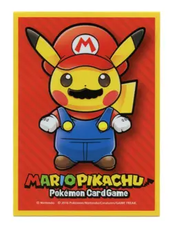 Mario & Luigi Pikachu Individual Card Sleeve Bundle Pokemon Center Japan - Image 3