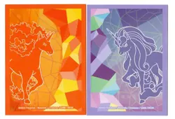 Rapidash Flames and Fairies Individual Card Sleeve Set Pokemon Center Original - Image 1