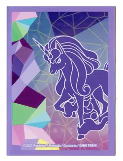 Rapidash Flames and Fairies Individual Card Sleeve Set Pokemon Center Original - Image 4