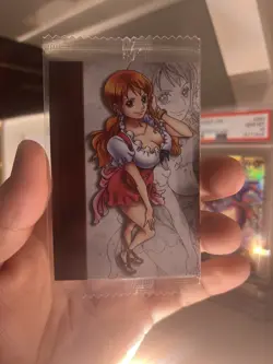 Nami Our Memories No.13 HOLO SEALED Japanese One Piece Wafer Card - Image 1