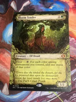 Bloom Tender (Showcase) Lorwyn Eclipsed Mythic Rare MTG Card Mint - Image 1