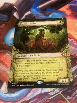 Bloom Tender (Showcase) Lorwyn Eclipsed Mythic Rare MTG Card Mint - Image 4