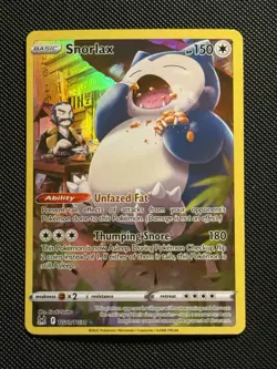 Snorlax - TG10/TG30 - Pokemon Lost Origins Trainer Gallery Holo Rare Card NM - Image 1