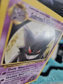 Sabrina's Gengar 29/132 Rare Gym Challenge Pokemon Non-Holo Pokemon Card MP - Image 5